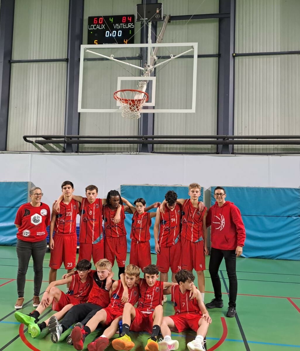 R2 : nouvelle victoire des U15M 