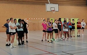 U18F et U15F ensemble pour les vacances