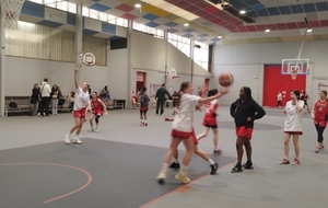U15F une rencontre difficile contre les leaders de la poule