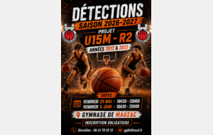 Détections U15M - R2