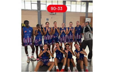 belle victoire U15F Occitanie cet après-midi 