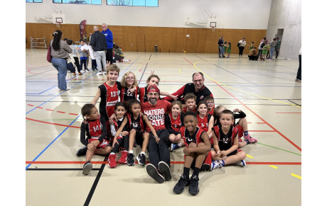 Fête de Noël pour les U9 à Castelnau d'Estrétefonds