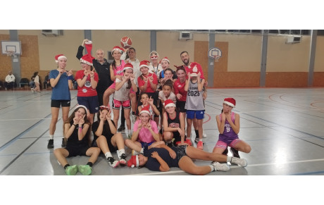 U13F et U15F Noël Partie