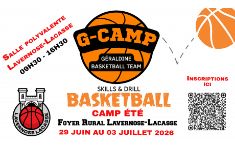 Stage G-CAMP ÉTÉ 2026